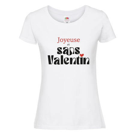t-shirt jouyeuse et sans valentin