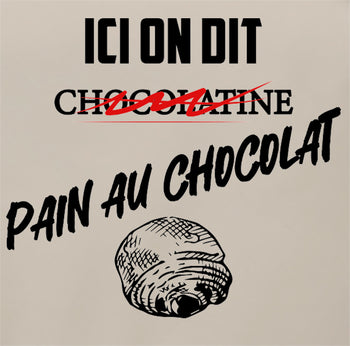 ici on dit pain au chocolat