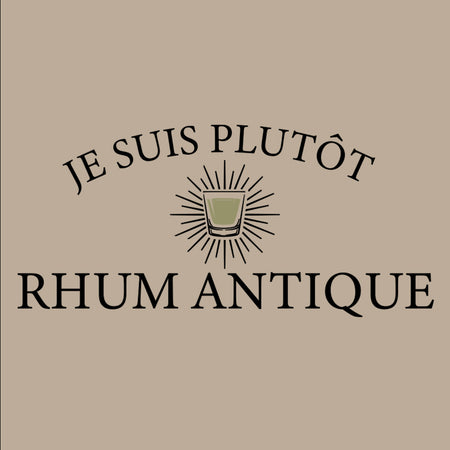 tablier beige rhum