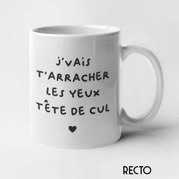 arracher les yeux tete de cul