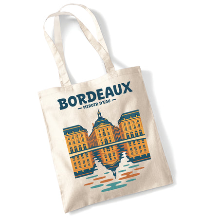 tote bag bordeaux le miroir d'eau