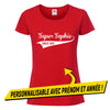 T-shirt SUPER PRÉNOM ANNIVERSAIRE