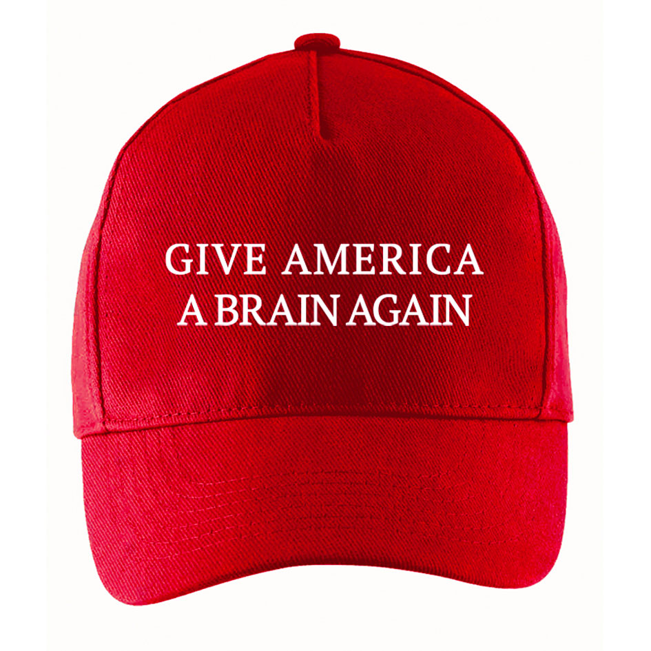 casquette give america a brain again 