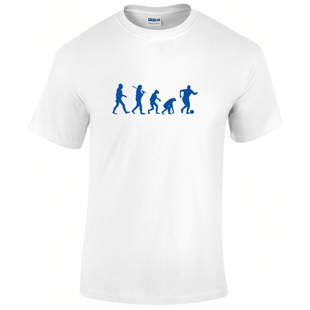 t-shirt football évolution