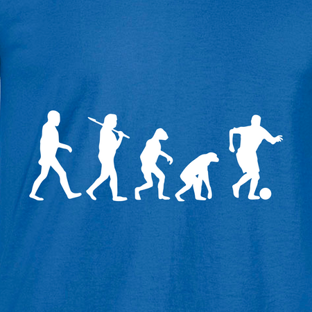 tee shirt football évolution