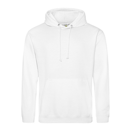 sweat capuche blanc vierge