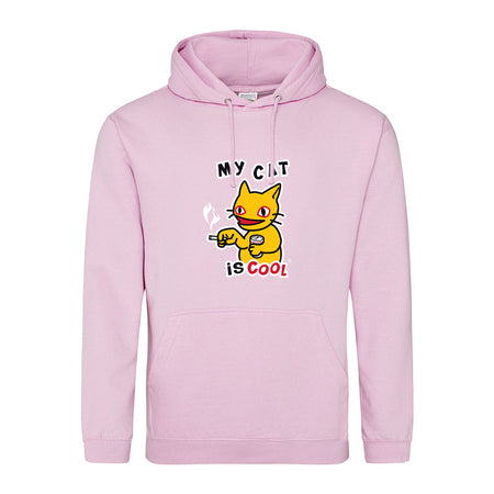 sweat capuche my cat is cool