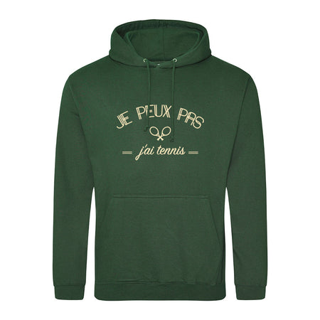 sweat capuche peux pas tennis