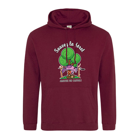 sweat capuche save wood