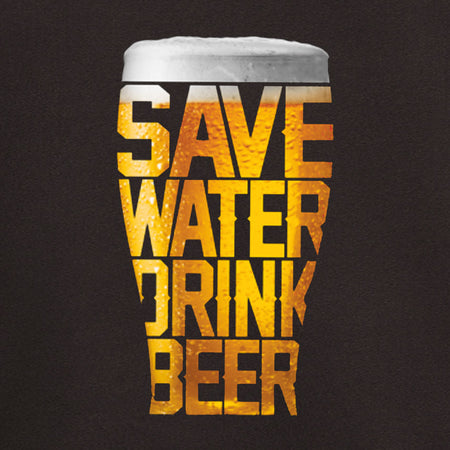 sweat save water drink beer