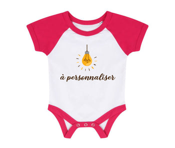 body bébé à personnaliser
