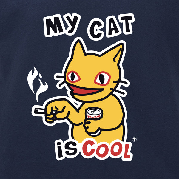 tshirt mon chat est cool