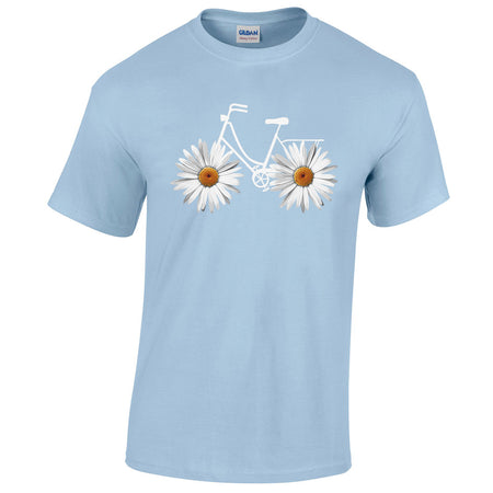 t-shirt vélo marguerite