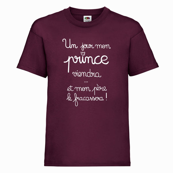 t-shirt enfant mon prince