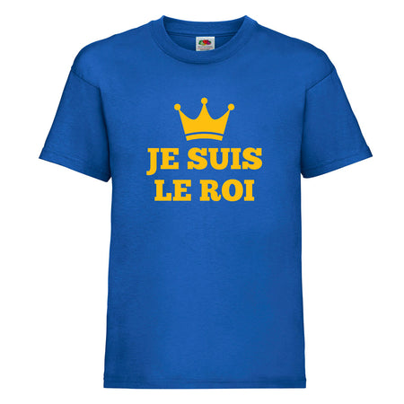 t-shirt je suis le roi