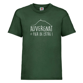 t-shirt auvergnat et fier de l'être