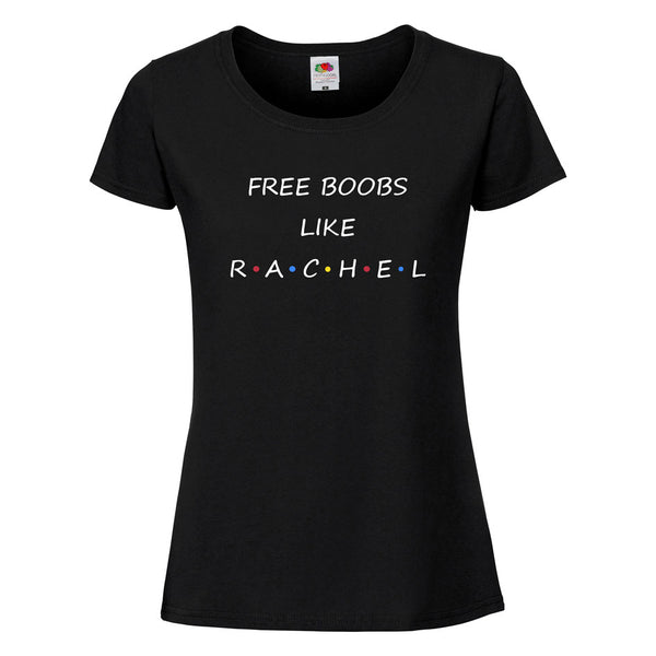 t-shirt free boobs rachel