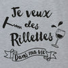 tee shirt je veux des rillettes