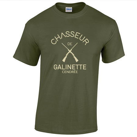 t-shirt chasseur de galinette