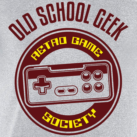 tshirt old school geek retro game society