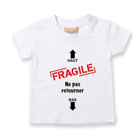 tee shirt bébé fragile