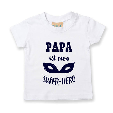 tee shirt papa super héro