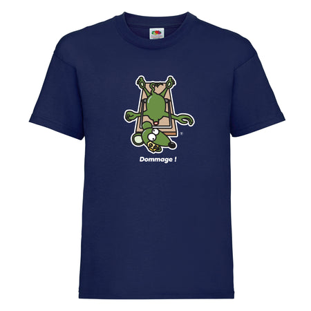 t-shirt enfant dommage