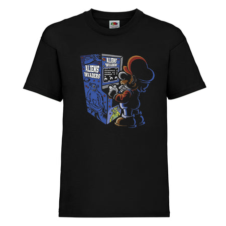 t-shirt mario arcade