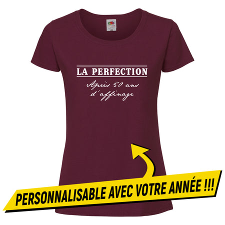 t-shirt femme 50 ans à personnaliser