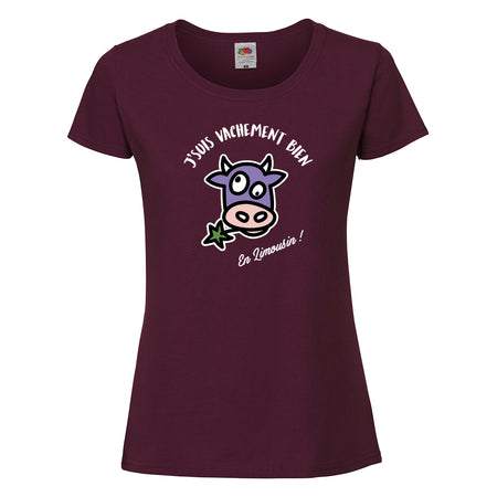 t-shirt je suis vachement bien en limousin