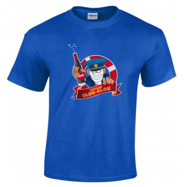 t-shirt captain glou glou