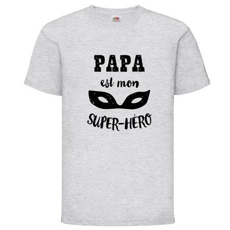 t-shirt enfant papa super héro