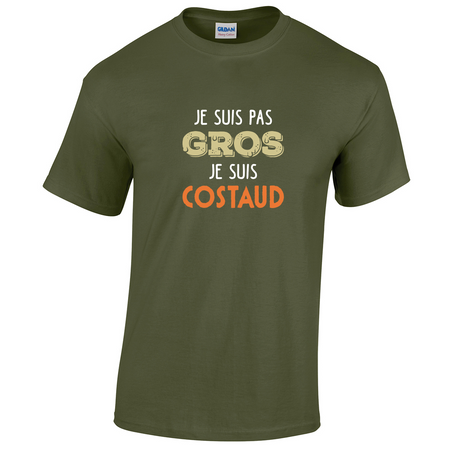 t-shirt je suis pas gros je suis costaud