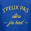 j'peux pas badminton t-shirt