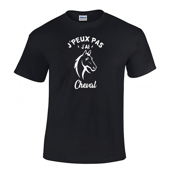 T-shirt PEUX PAS CHEVAL