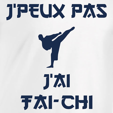 je peux pas tai-chi tee shirt