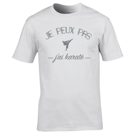 je peux pas karaté t-shirt