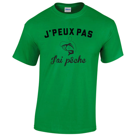 je peux pas pêche tee shirt