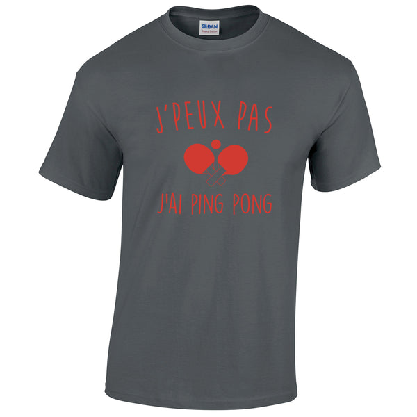 j'peux pas ping pong t-shirt