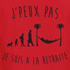 T-shirt PEUX PAS RETRAITE