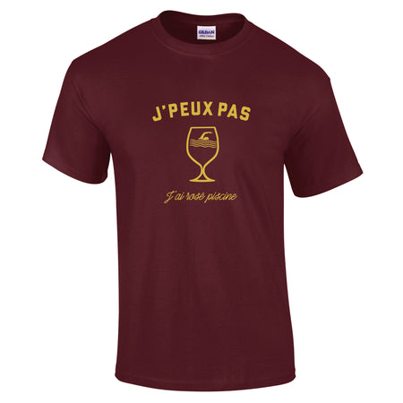 je peux pas rosé tee shirt