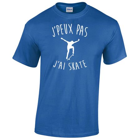 je peux pas skate tee shirt