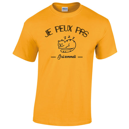 je peux pas sommeil tee shirt