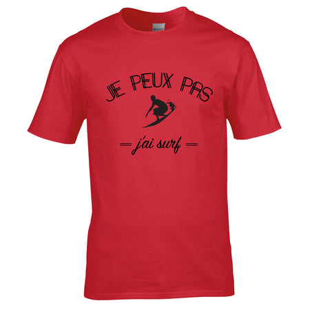 je peux pas surf tee shirt