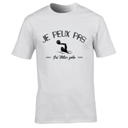 je peux pas waterpolo tee shirt