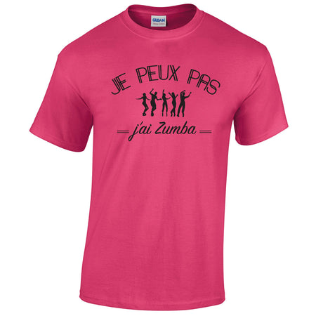 je peux pas zumba tee shirt
