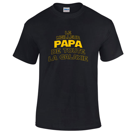 t-shirt meilleur papa de toute la galaxie