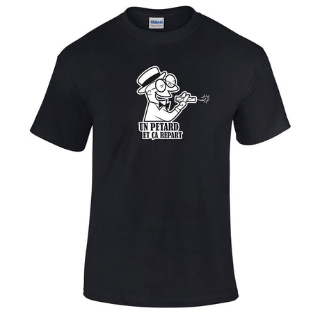 t-shirt un petard et ca repart