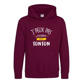 sweat capuche tonton
