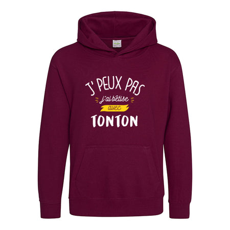 sweat capuche tonton